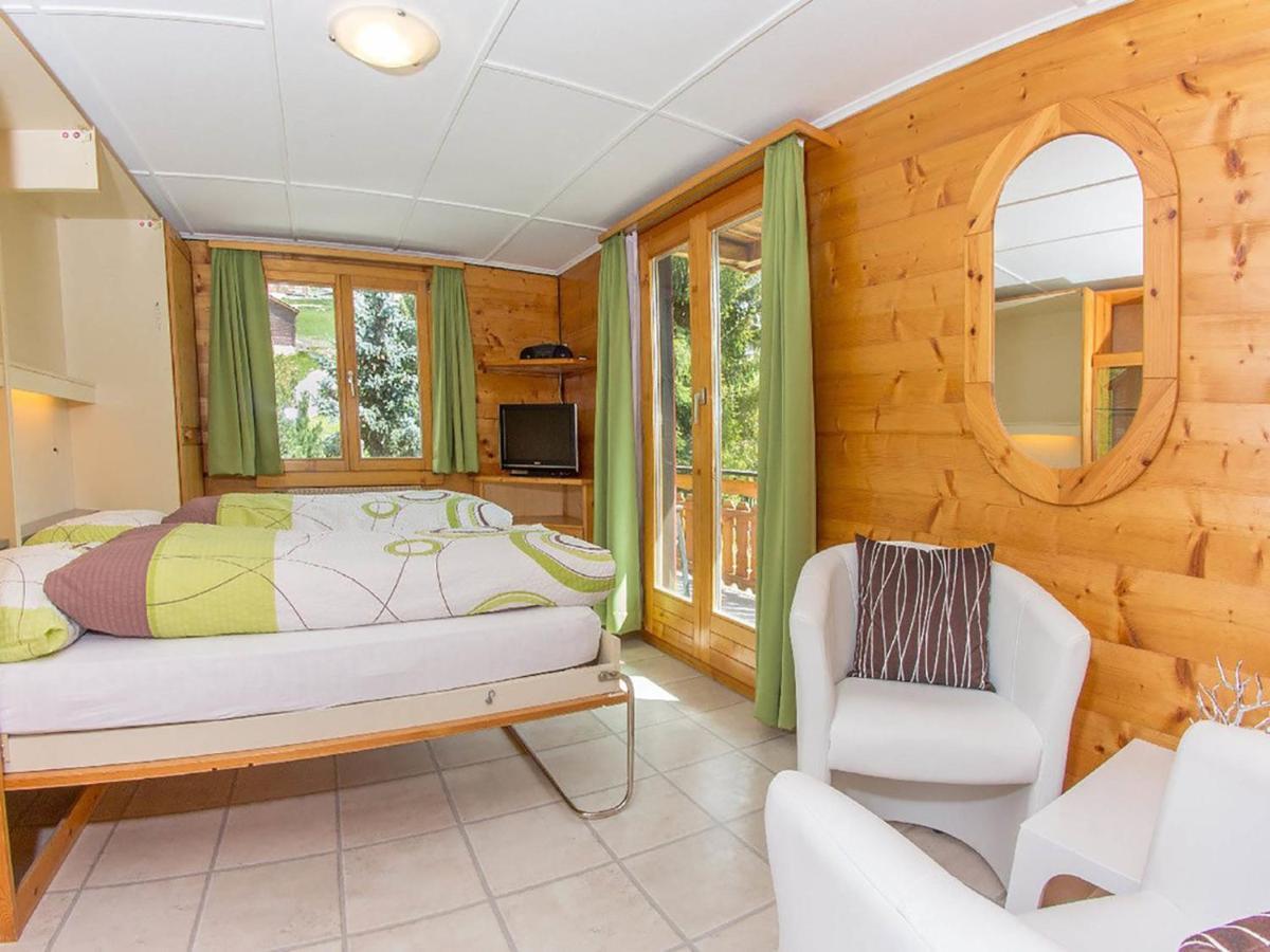 Studio Bergfink-5 By Interhome Grächen Zewnętrze zdjęcie